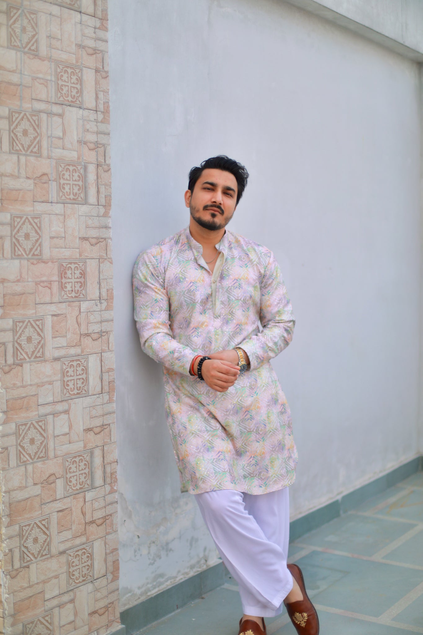 Multi colour kurta Salwar set