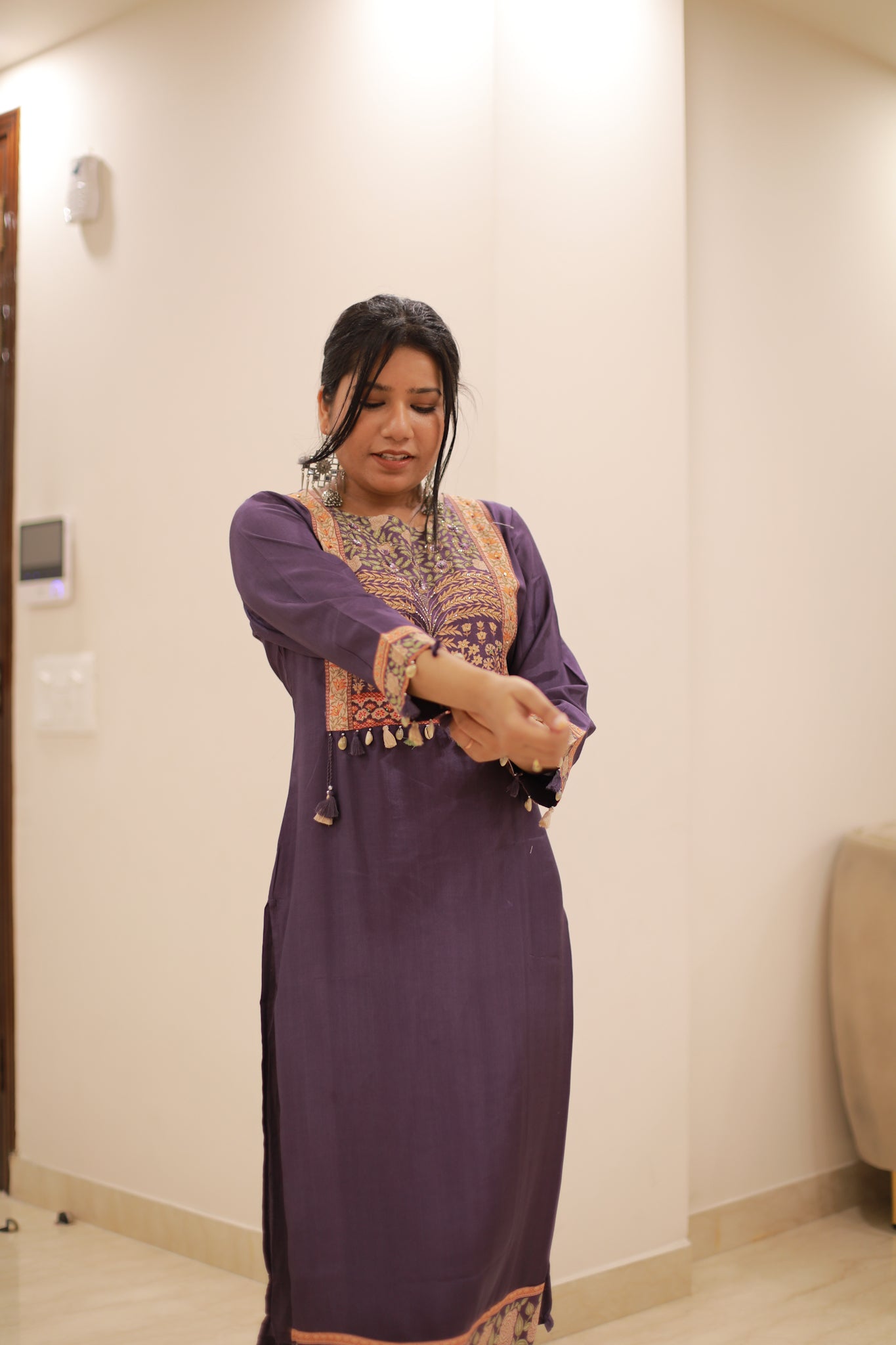 Purple suit set