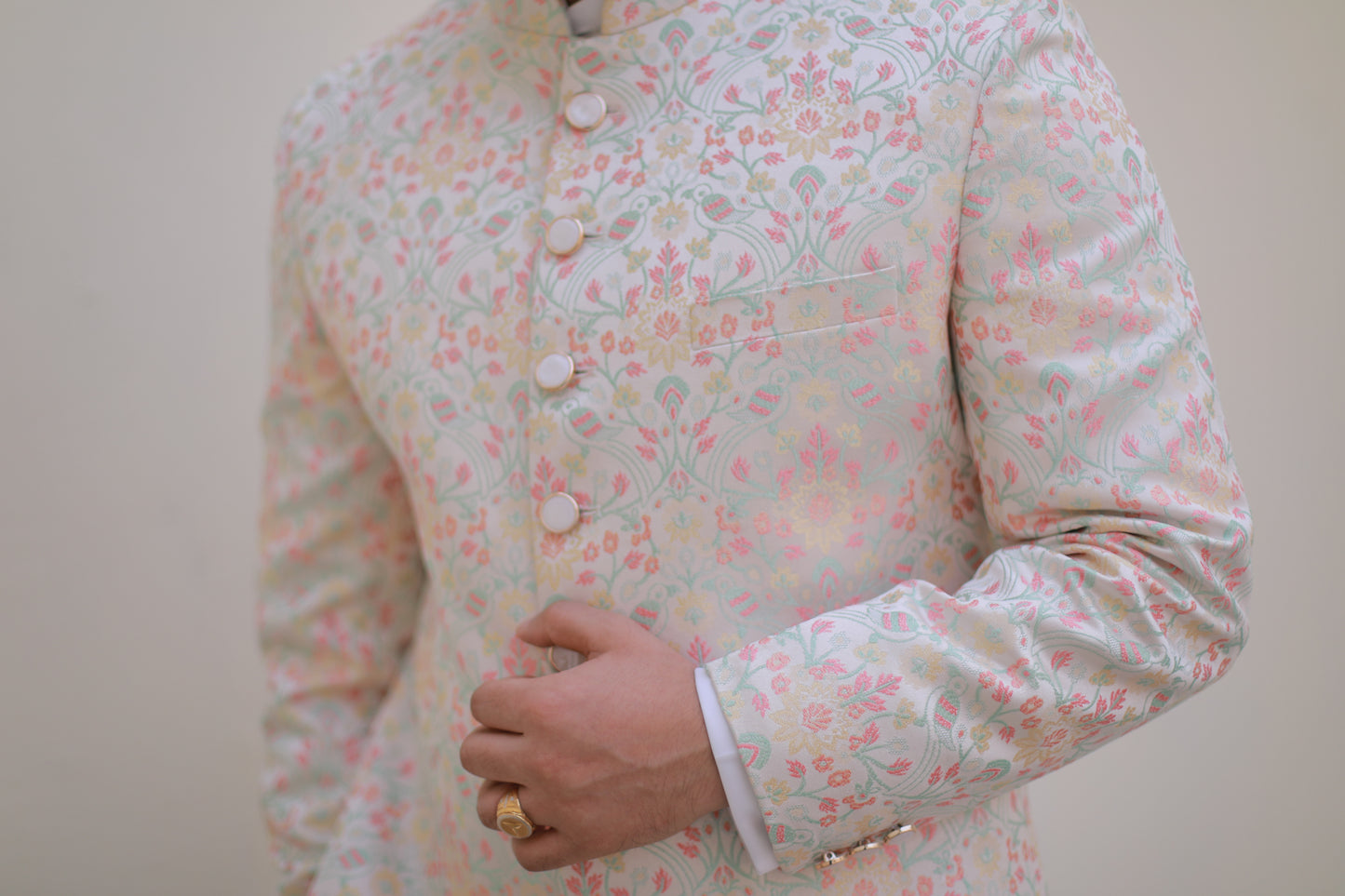 ‘Rangrez’ Indo Western sherwani Set