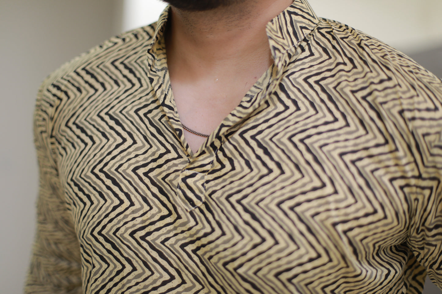 Printed Short Kurta