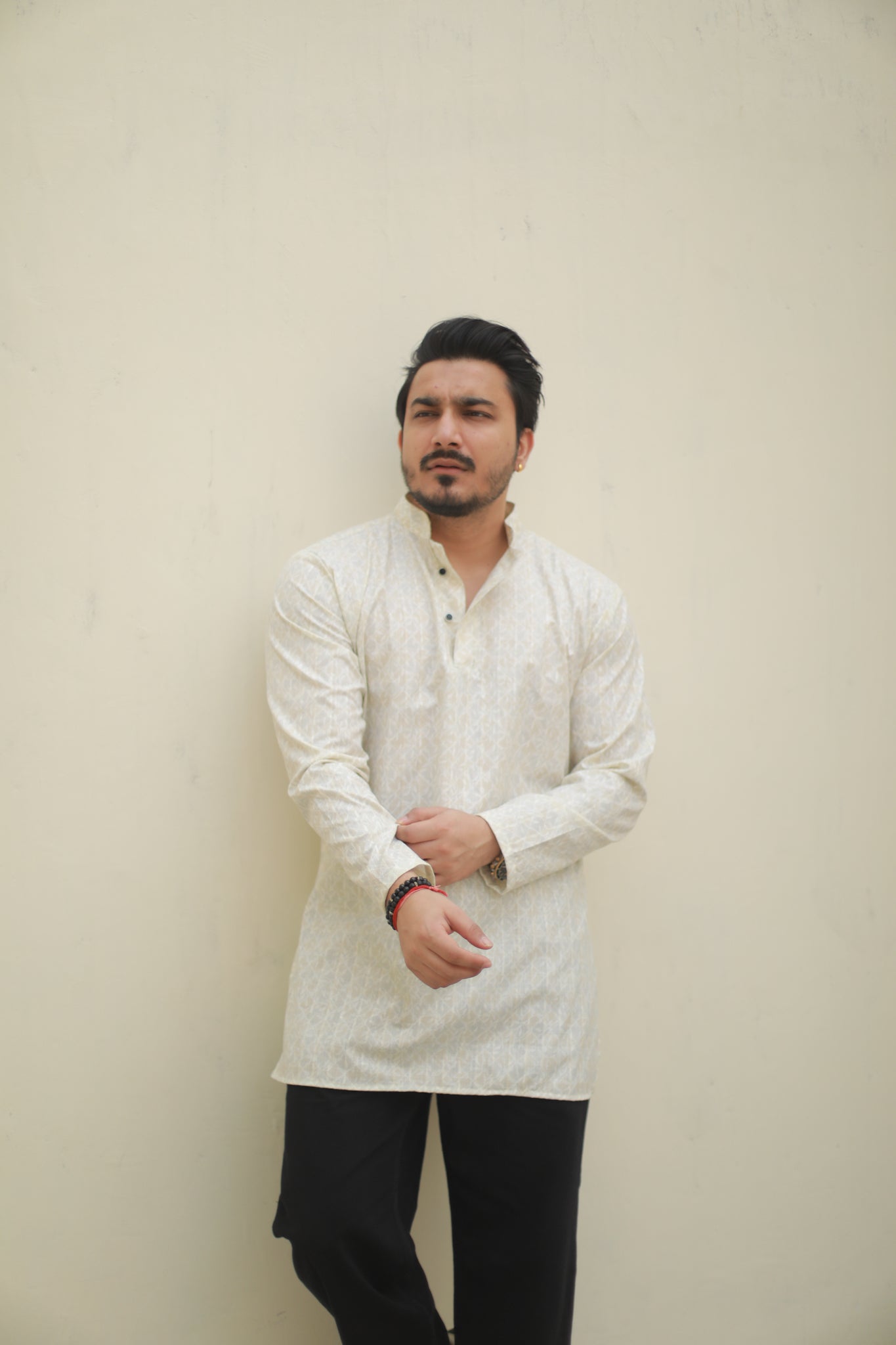 Lemon Printed Casual Short kurta