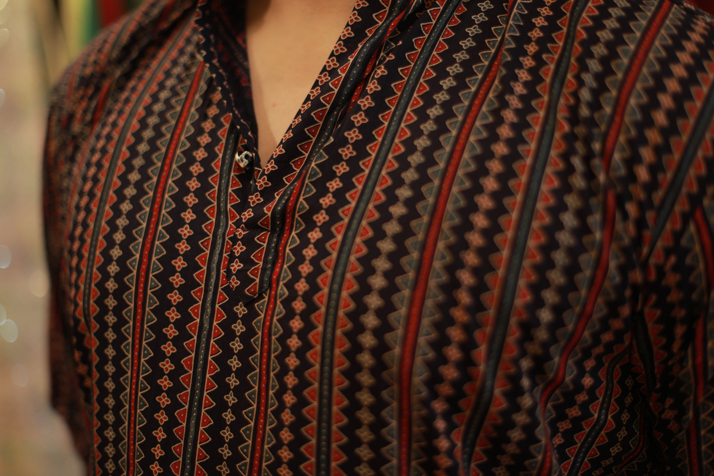 Navratri special printed multicolour Short kurta