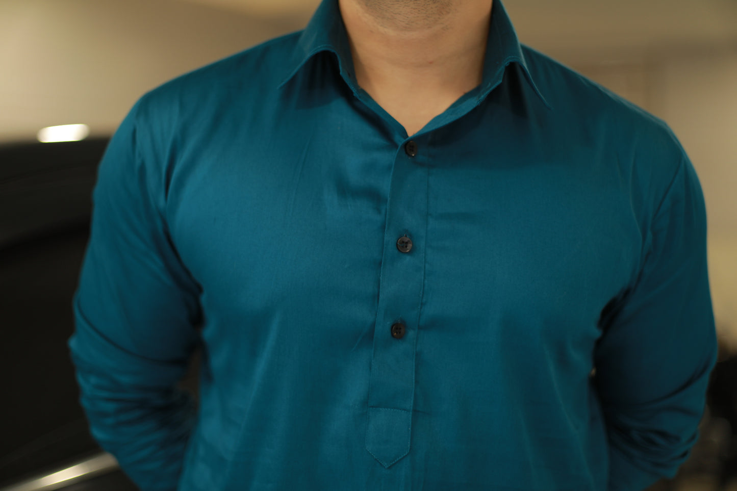 Pacific Blue kurta Pyjama Set