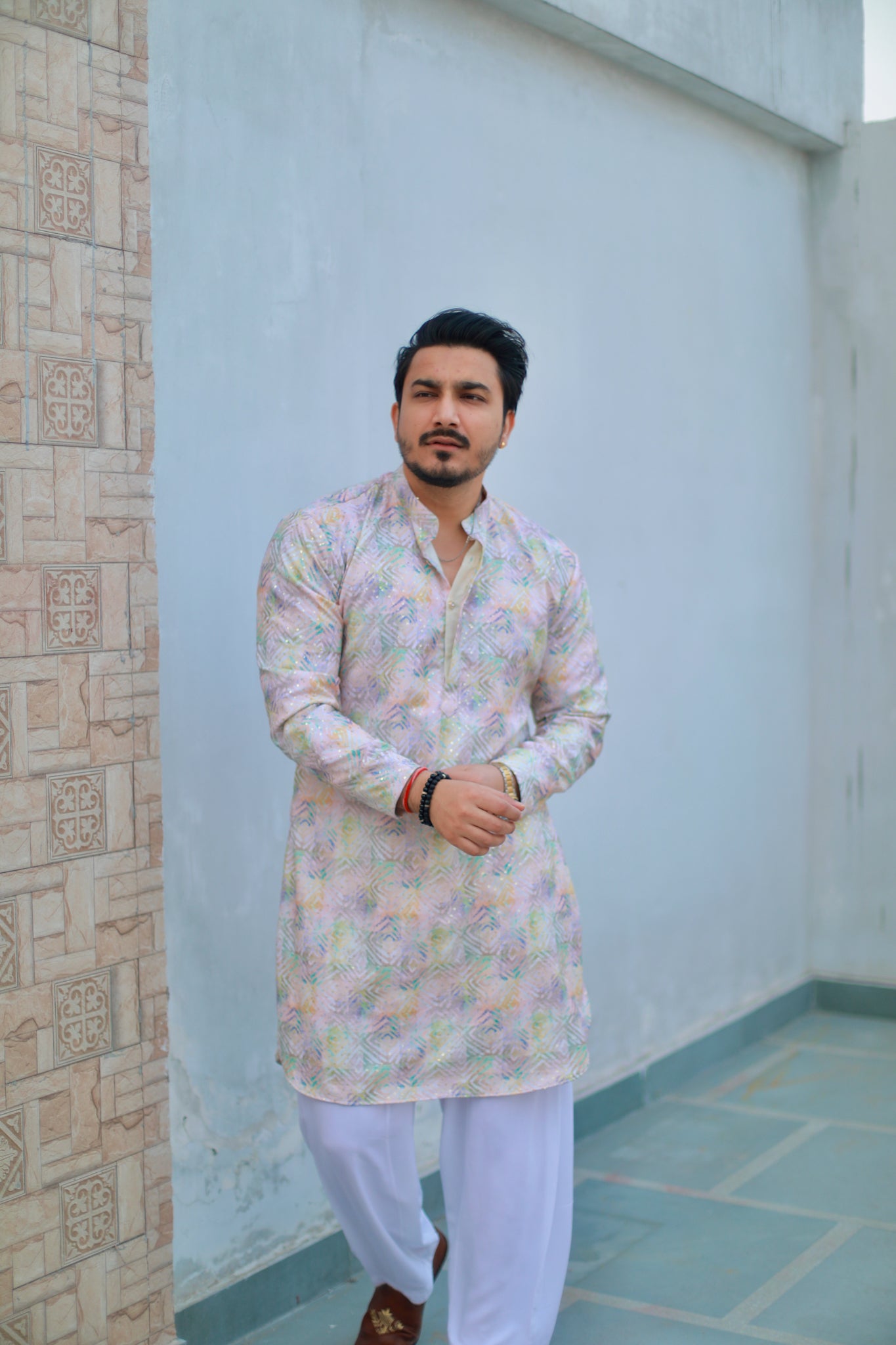 Multi colour kurta Salwar set