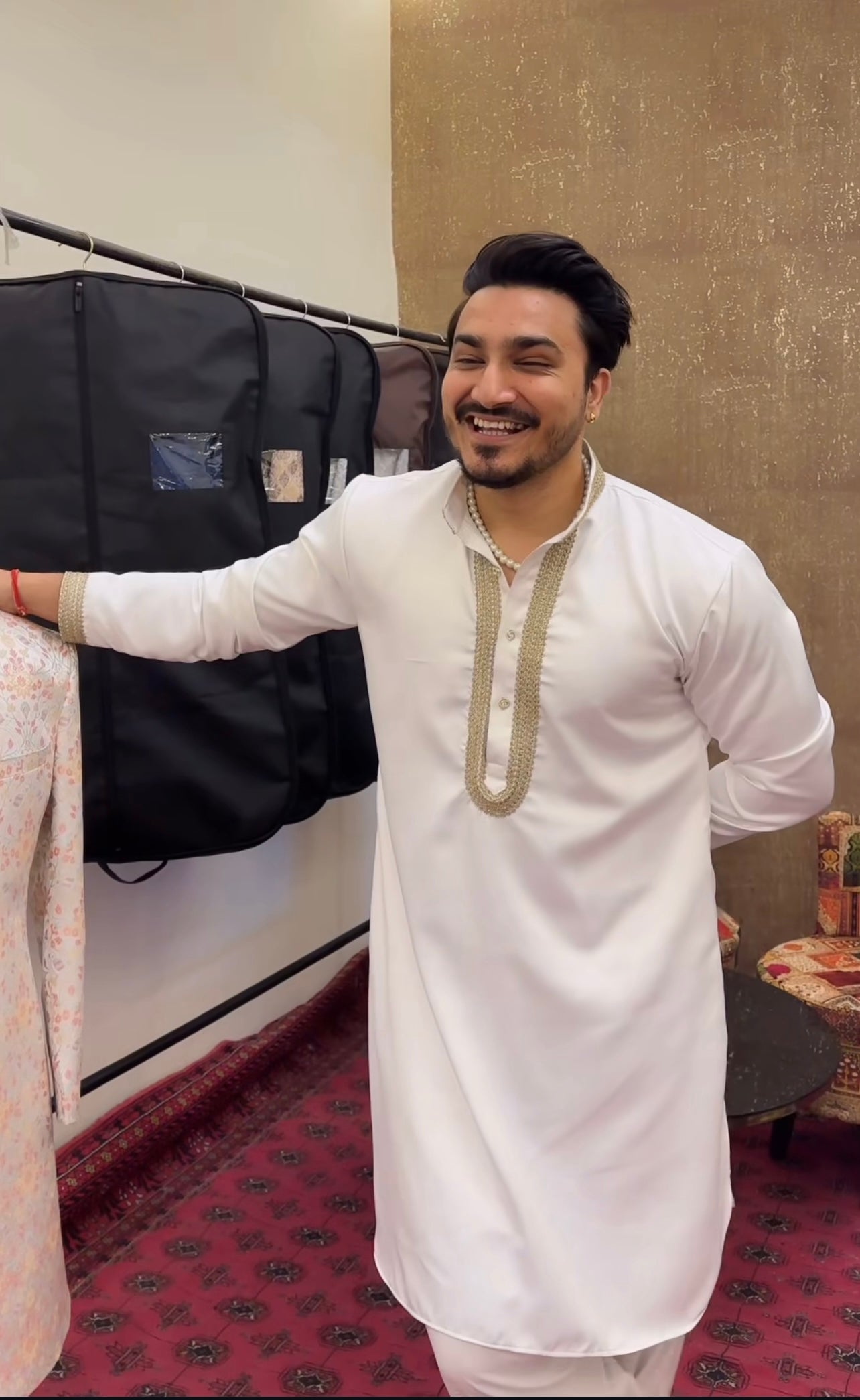 White Kurta and Salwar