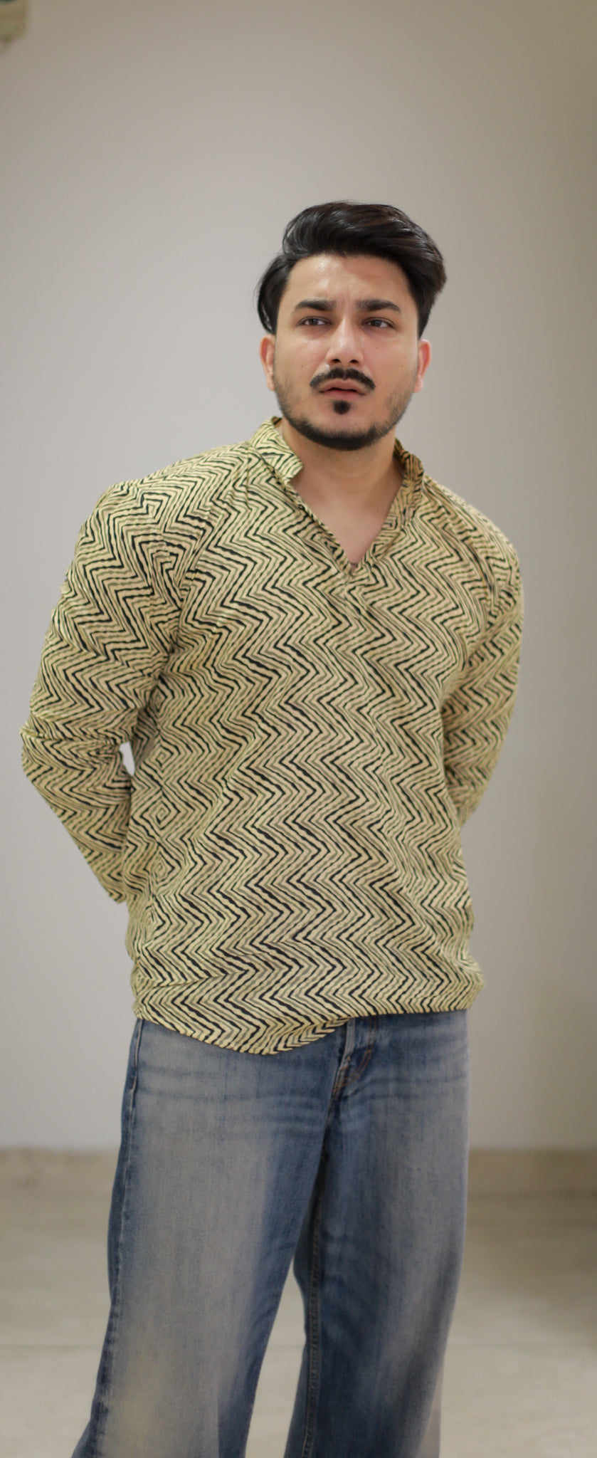 Printed Short Kurta