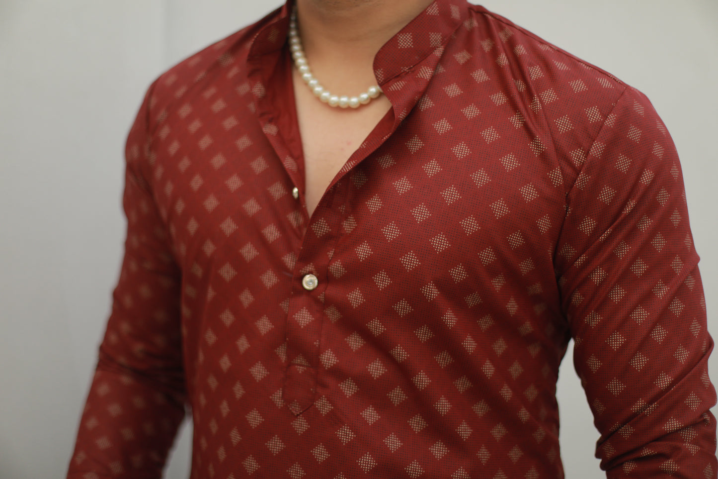 ‘Tehjeeb’ Maroon Kurta and Salwar set♥️