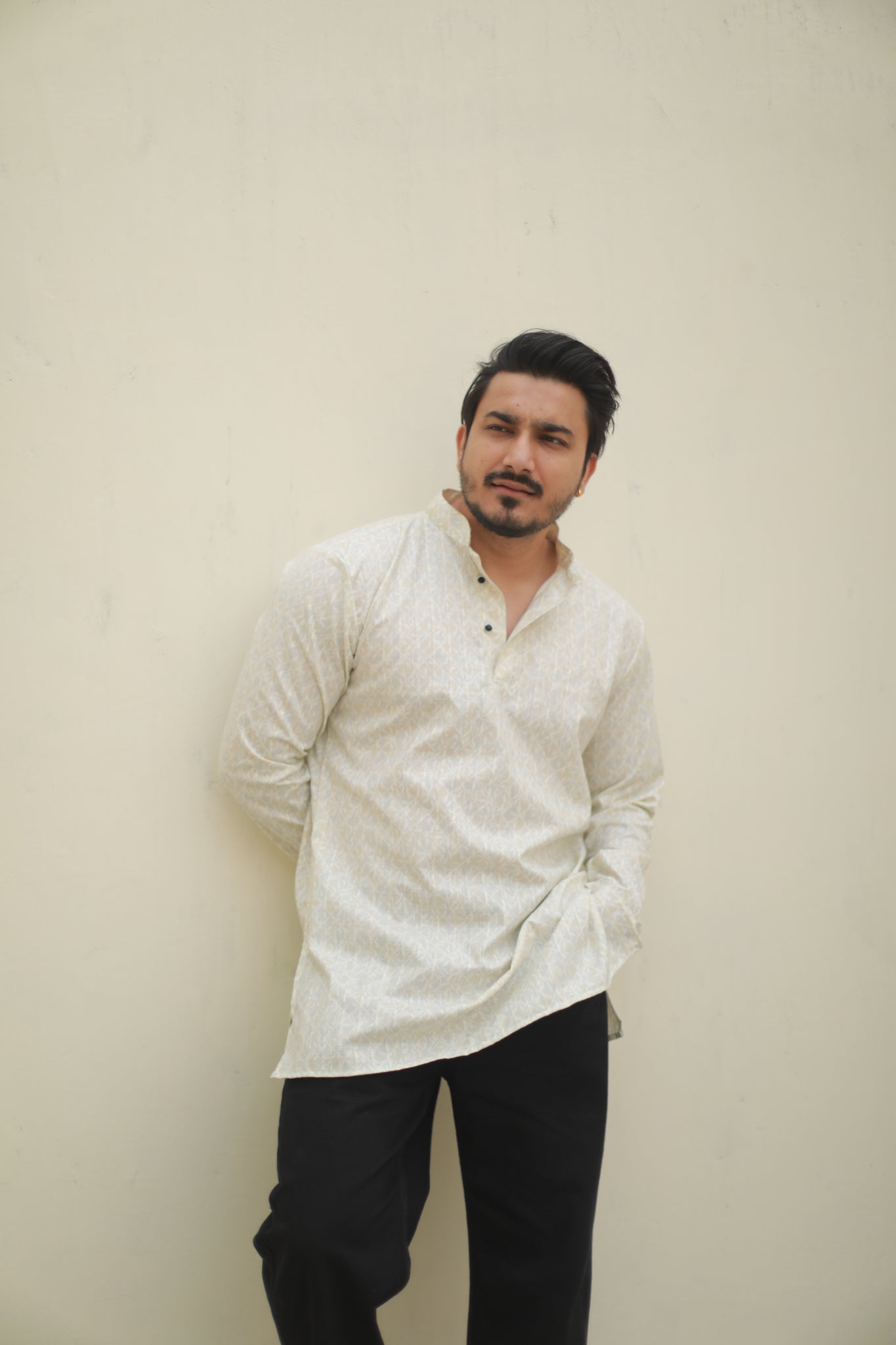 Lemon Printed Casual Short kurta