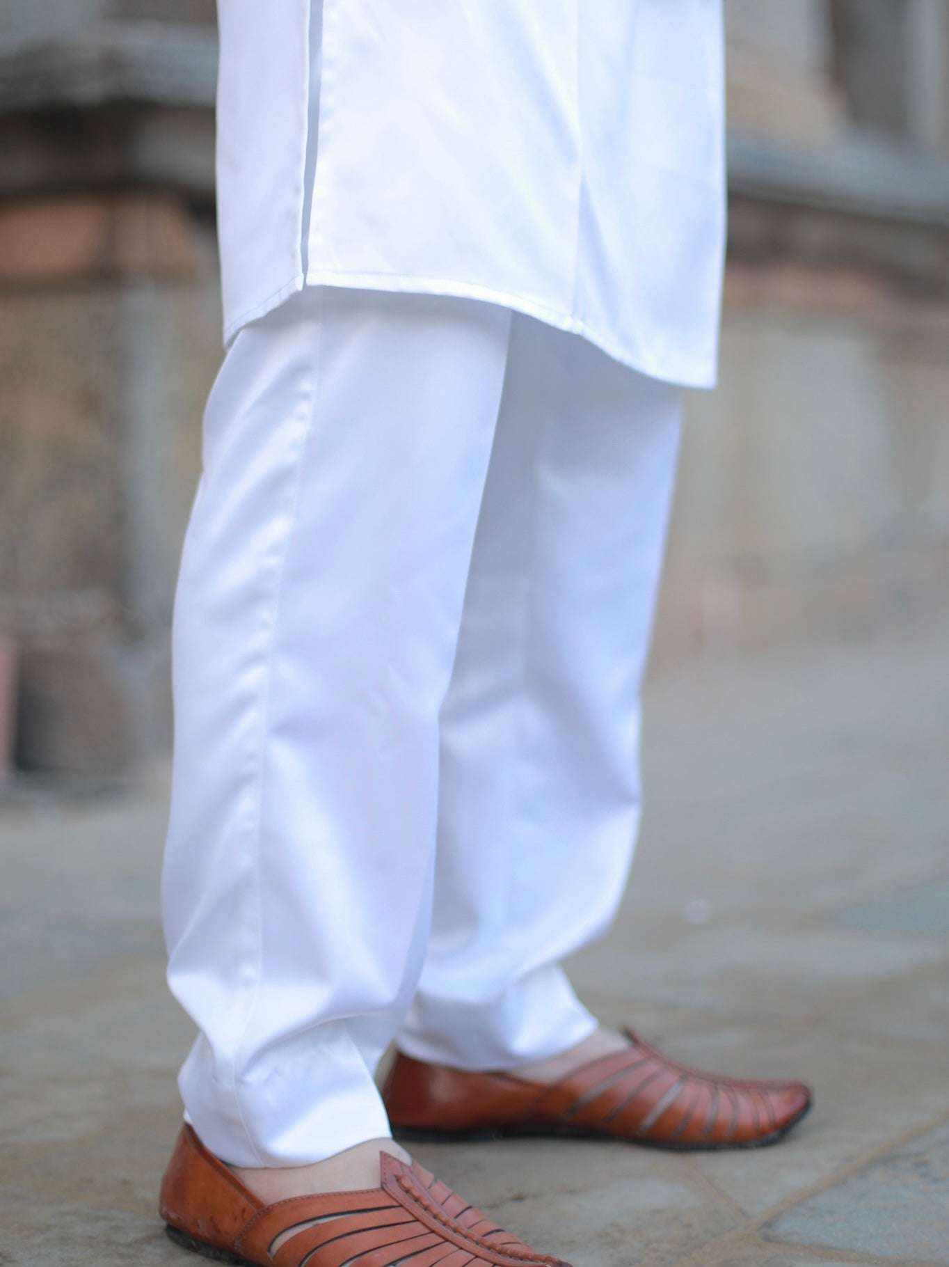 ‘Parindaa’ White Kurta With Trouser