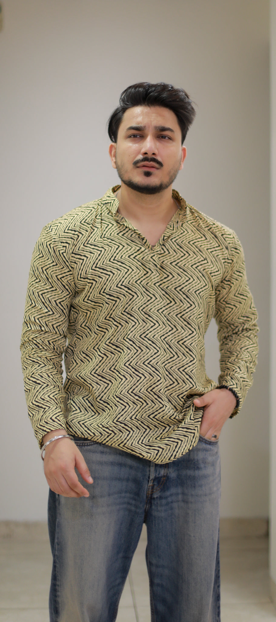 Printed Short Kurta
