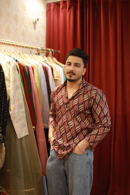 Printed Short Kurta
