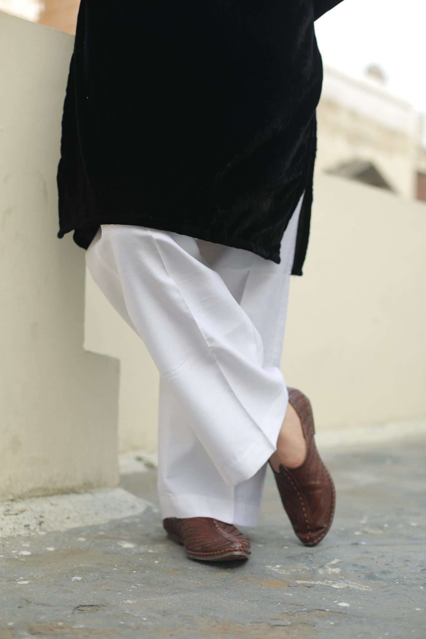 ‘Saheb’ Velvet kurta pyjama Set♠️
