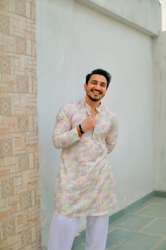 Multi colour kurta Salwar set