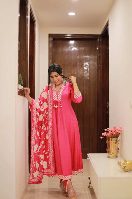 Magenta Suit Set